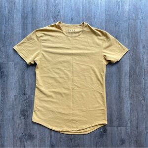 Bylt Basics Gold Drop Cut V Neck T Shirt
